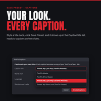 Text Flo text animation preset preview 2