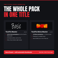 Text Flo text animation preset preview 4