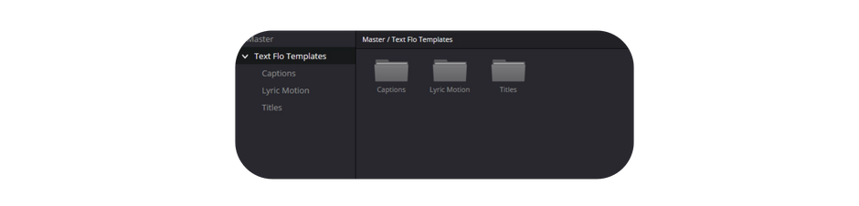 Text Flo  DaVinci Resolve Text Animation Pack