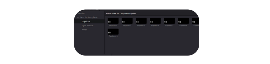 Text Flo  DaVinci Resolve Text Animation Pack