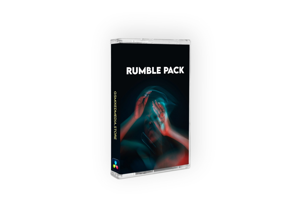 Camera Shake Presets for DaVinci Resolve (Rumble Pack)