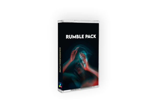 Camera Shake Presets for DaVinci Resolve (Rumble Pack)