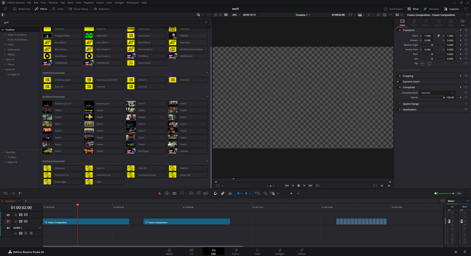 GodSend Essentials Editors Bundle