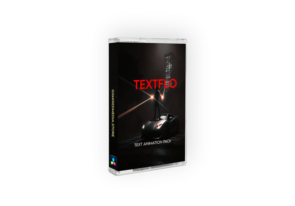 Text Flo  DaVinci Resolve Text Animation Pack