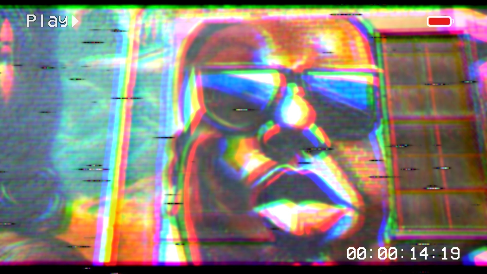 example of VHS overlay
