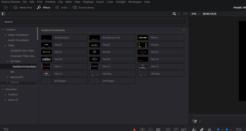 GodSend Essentials Editors Bundle Pack v0.02 - GSMixedMedia
