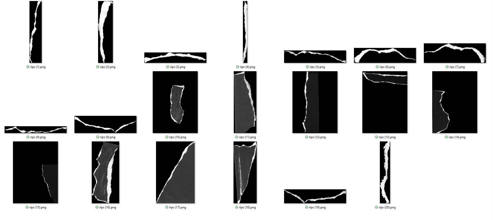 MixedMedia Texture Pack - GSMixedMediaVideo Editing Assets