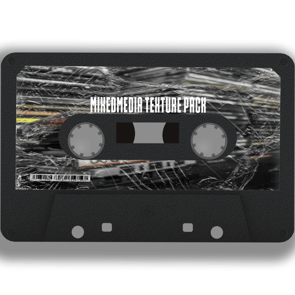 MixedMedia Texture Pack - GSMixedMediaVideo Editing Assets