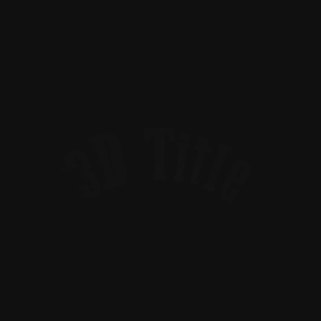 3D Title & Text Presets DaVinci Resolve