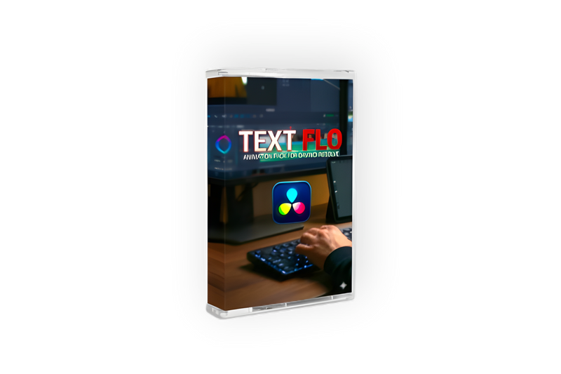 Text Flo  DaVinci Resolve Text Animation Pack