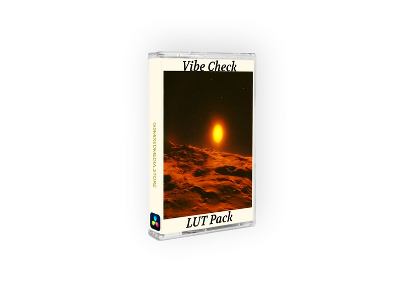 Vibe Check LUT Pack: Vintage, Retro & Moody Looks for DaVinci Resolve